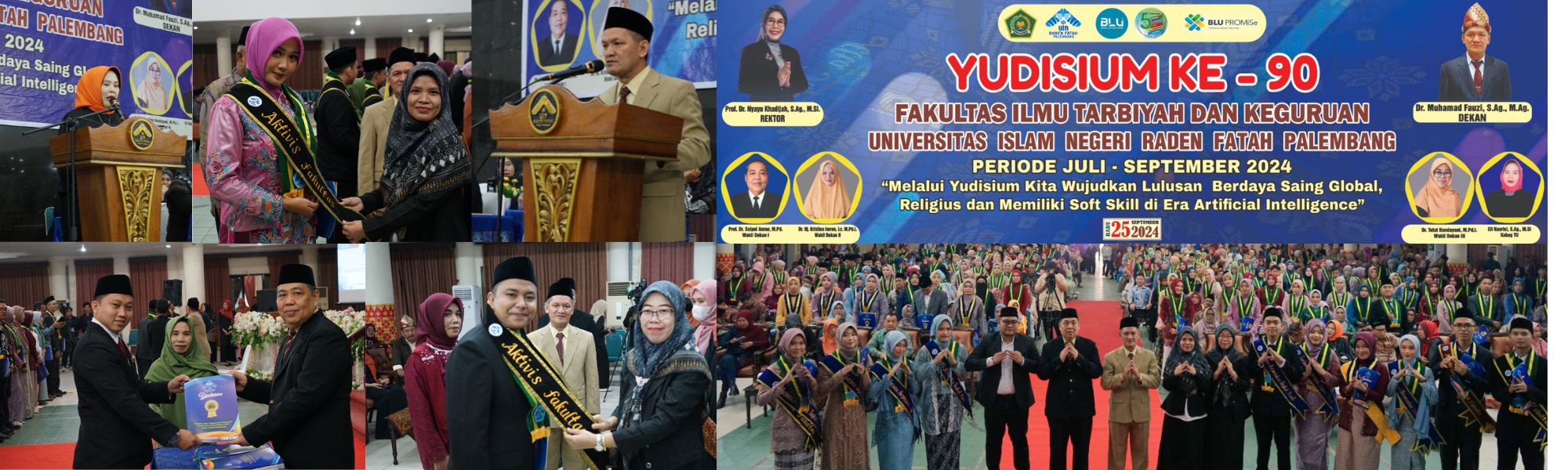 Yudisium ke-90 Fakultas Ilmu Tarbiyah dan Keguruan UIN Raden Fatah Palembang